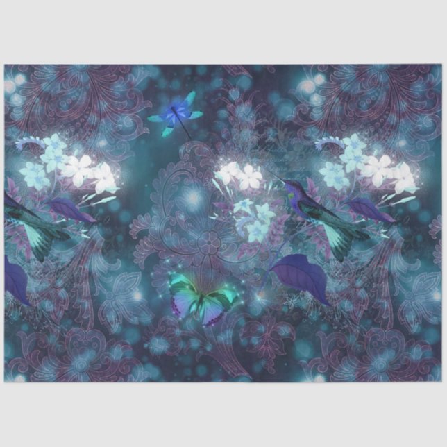 A Fairy in the Garden Series Design 17 Tissue Paper (Front)