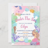 A Fairy Tale Birthday Party in the Ocean