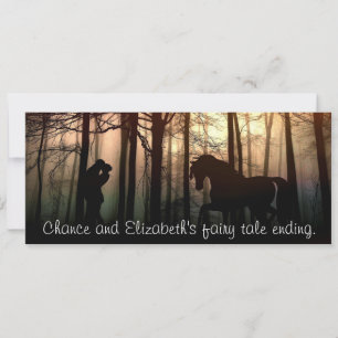 A fairy tale ending save the date
