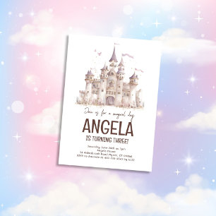 A Fairy Tale Magical Party Birthday Invitation