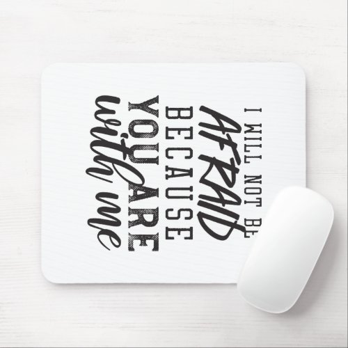 A Faith_Based Reminder Trust in the Lord Mouse Pad