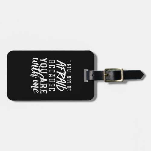 A Faith_Based Reminder Trust in the Lord Ver II Luggage Tag