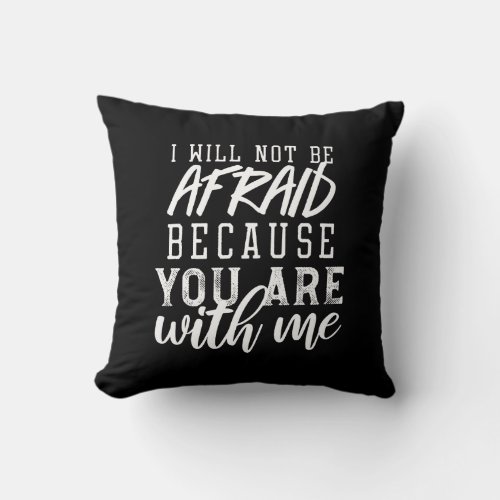 A Faith_Based Reminder Trust in the Lord Ver II Throw Pillow