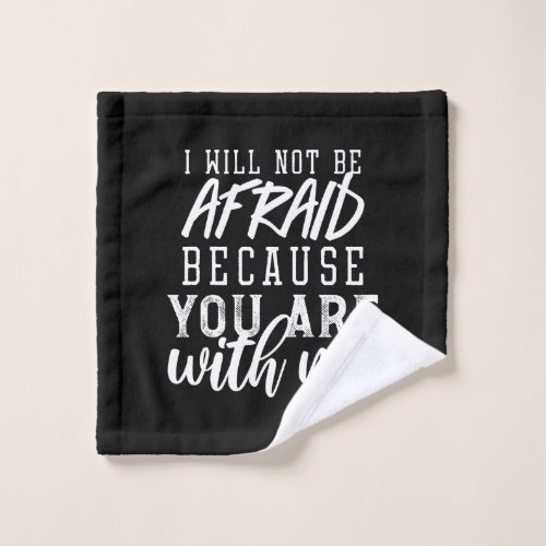A Faith_Based Reminder Trust in the Lord Ver II Wash Cloth