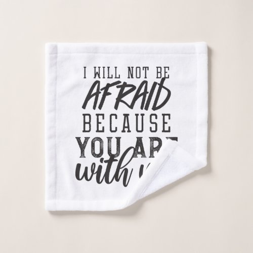 A Faith_Based Reminder Trust in the Lord Wash Cloth