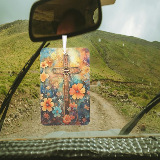 A Faithful Touch to Freshen Space: Christian Cross Air Freshener (Creator Uploaded)