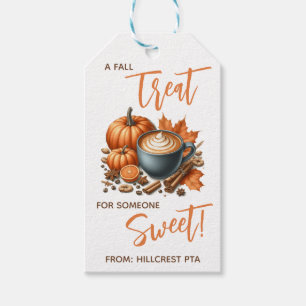 A Fall Treat for Someone Sweet!  Pumpkin Spice  Gift Tags