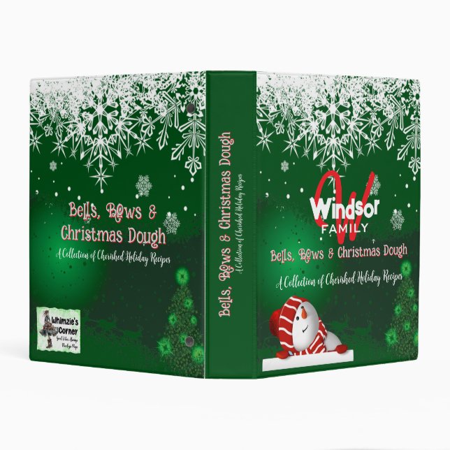 A FAMILY CHRISTMAS HOLIDAY COLLECTION MINI BINDER (Background)