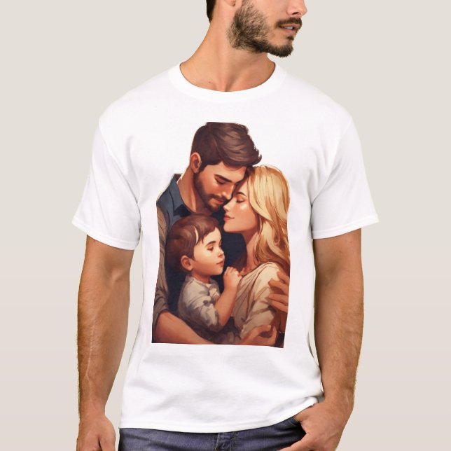 A Family Embrace" T-Shirt (Front)