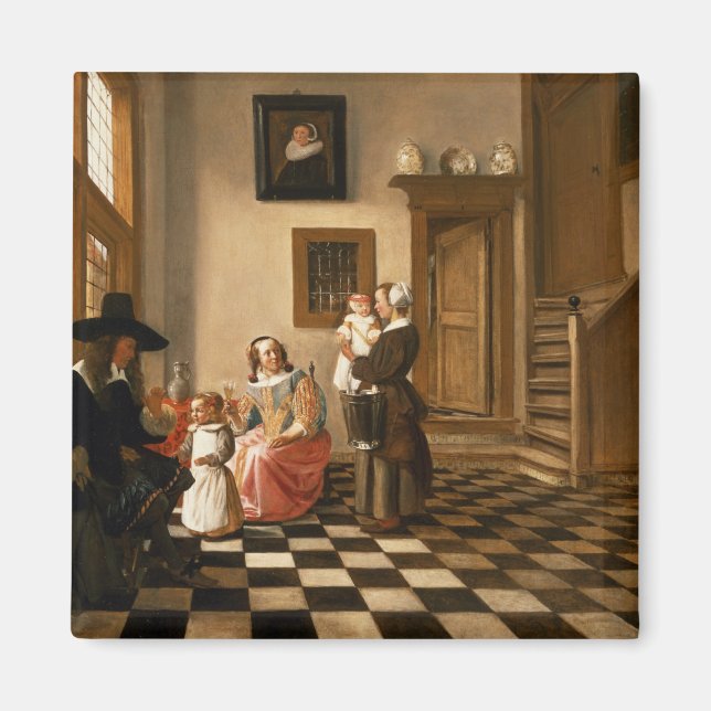 A Family in an Interior Magnet (Front)