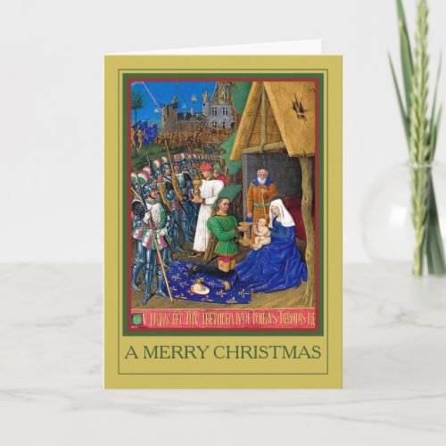 A FAMILY MERRY CHRISTMAS HOLIDAY CARD