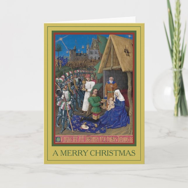 A FAMILY MERRY CHRISTMAS HOLIDAY CARD (Front)