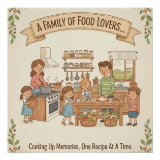 A Family Of Food Lovers
