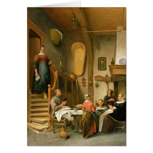A Family Saying Grace Cards (Front)