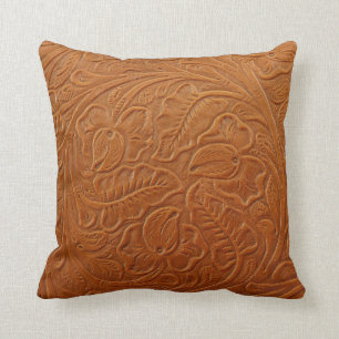 A fancy tan brown light colored background made of throw pillow