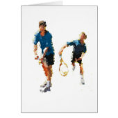 A fantastic Tennis Card (Front)