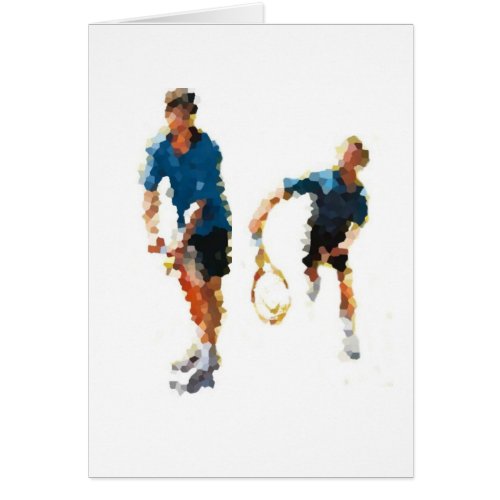 A fantastic Tennis Card