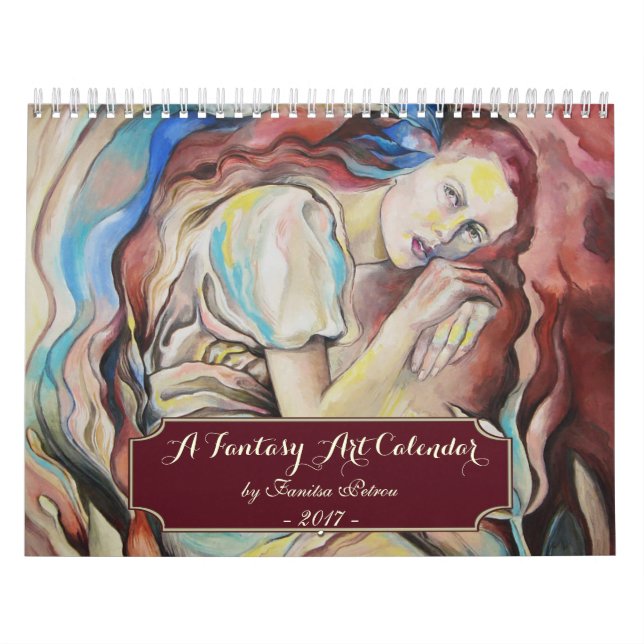A Fantasy Art Calendar - 2017 (Cover)
