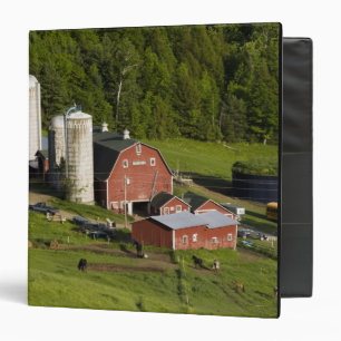 A farm in Barnet Center, Vermont. Connecticut Binder