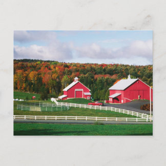 A farm in Vermont near Peacham. RELEASE Postcard