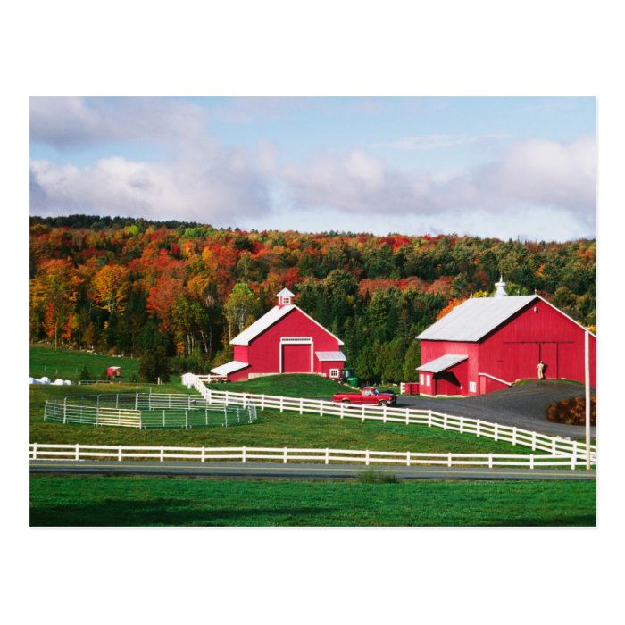 A farm in Vermont near Peacham. RELEASE Postcards