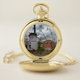 A Farmhouse Christmas Pocket Watch