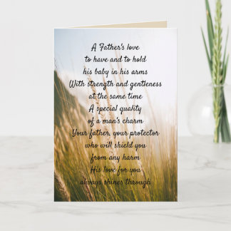A Father's Love Greeting Card