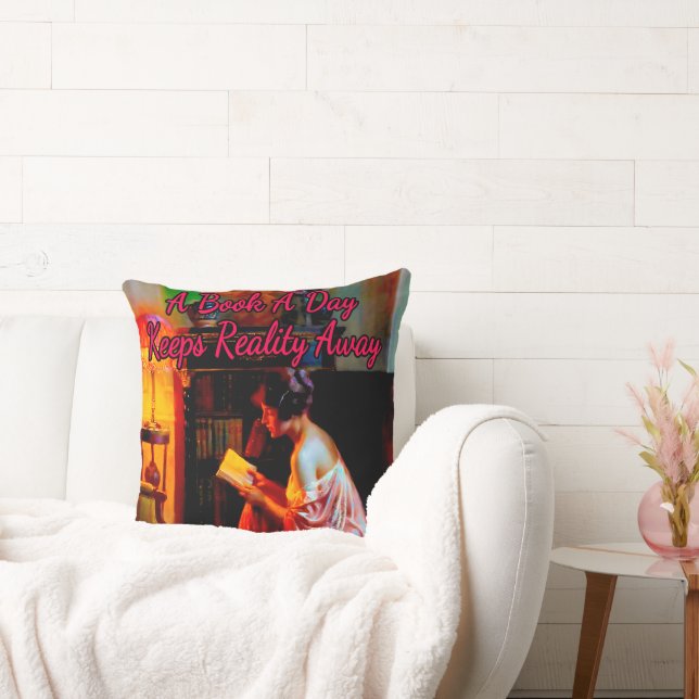 A Favorite book by Delphin Enjolras  Throw Pillow (Couch)