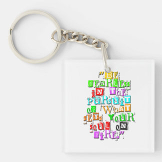 "A Fearless Journey" Design. Keychain