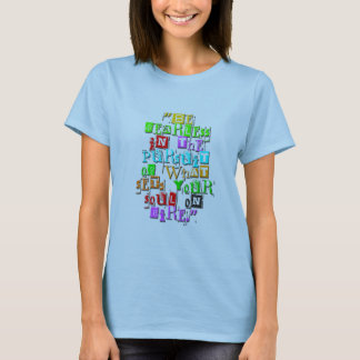"A Fearless Journey" Design. T-Shirt
