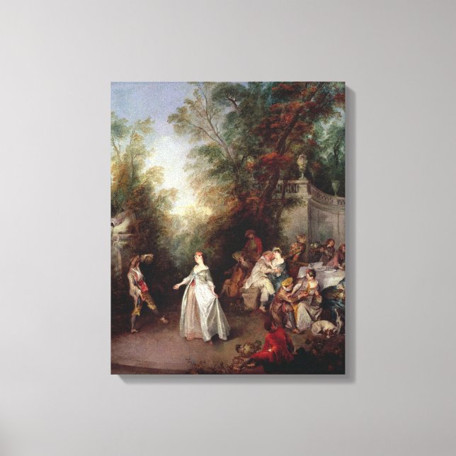 A Feast Canvas Print (Front)