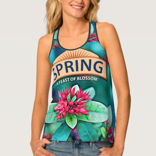 A Feast of Blossom _ SPRING Tank Top