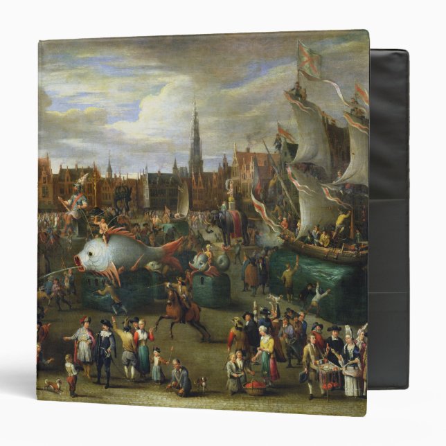 A Festival at Antwerp 3 Ring Binder (Front/Inside)