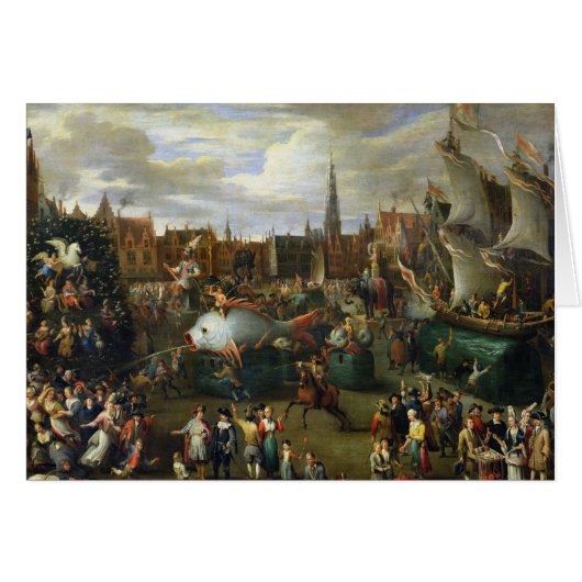 A Festival at Antwerp Cards (Front Horizontal)