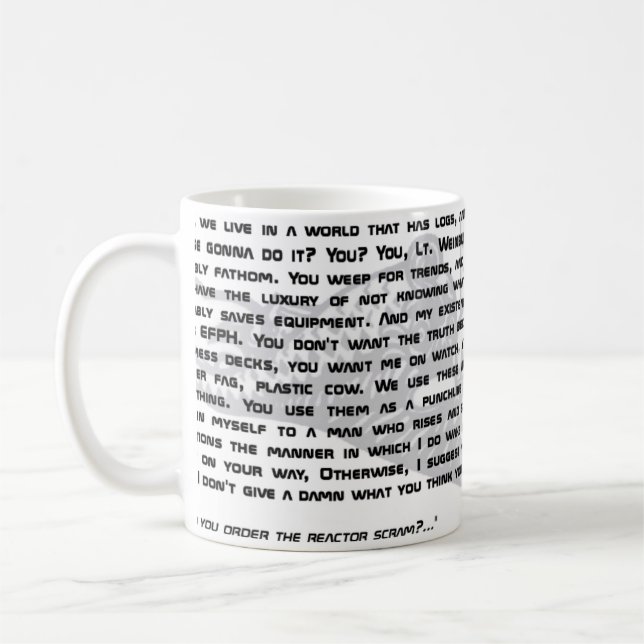 A Few Good Nukes mug (Left)