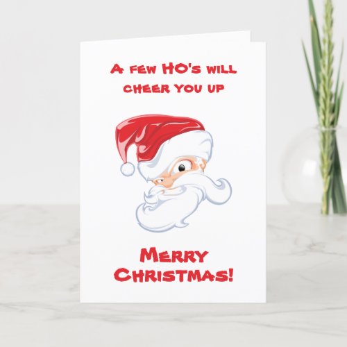 A Few HOâs for Christmas Holiday Card