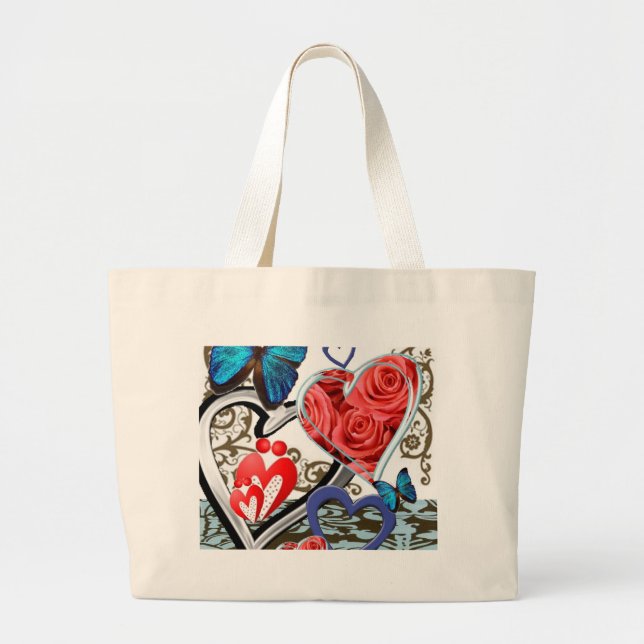 A Few of My Favorite Things Collection Large Tote Bag (Front)