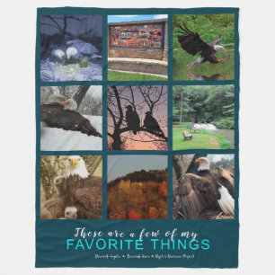 A few of my favorite things: Decorah Eagles Fleece Blanket