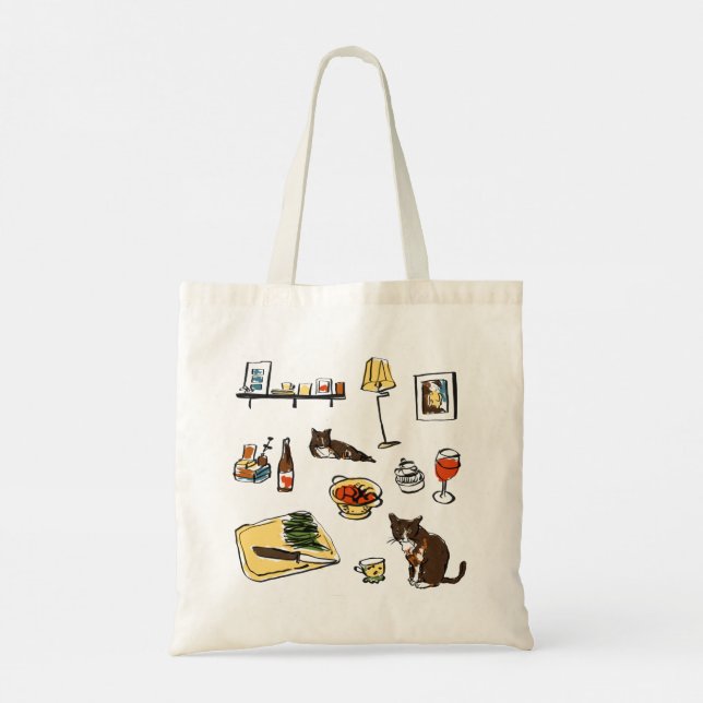 A Few Of My Favorite Things Tote Bag (Back)