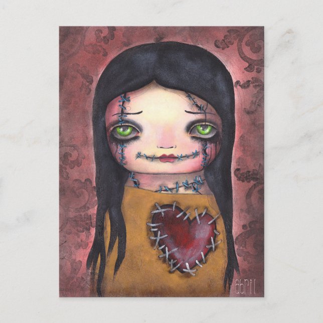 A few Stitches Postcard (Front)