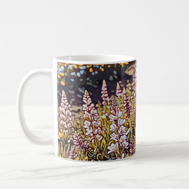 A field full of flowers - Coffee Mug (Left)