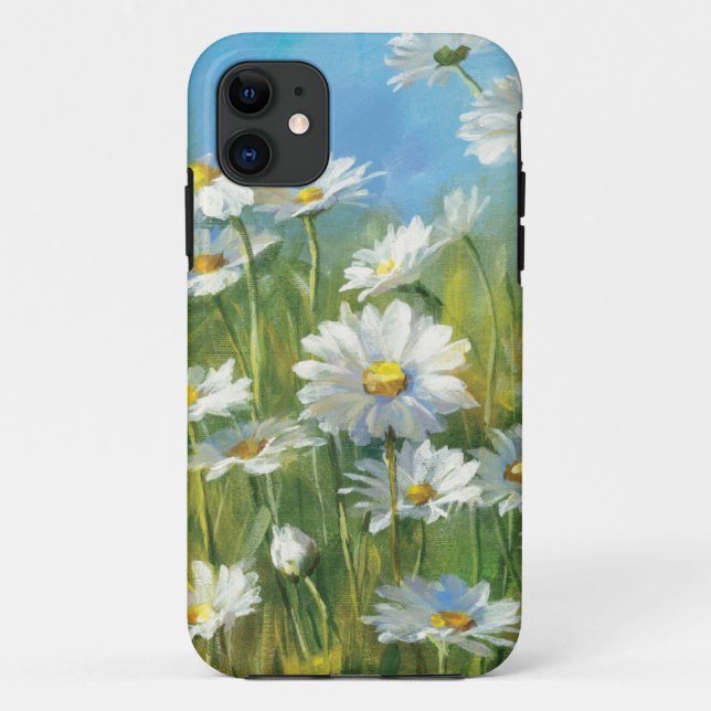 A Field of White Daisies Case-Mate iPhone Case (Back)