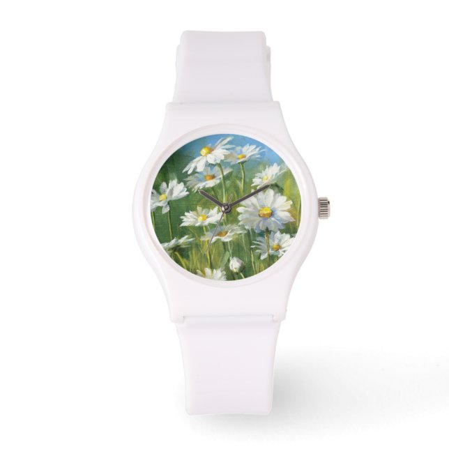 A Field of White Daisies Watch (Front)