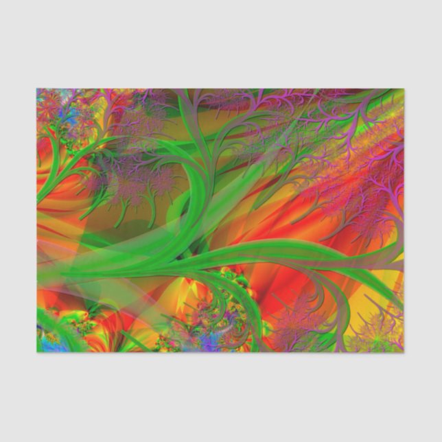 A Field of Wild Flowers Tissue Paper (Front)