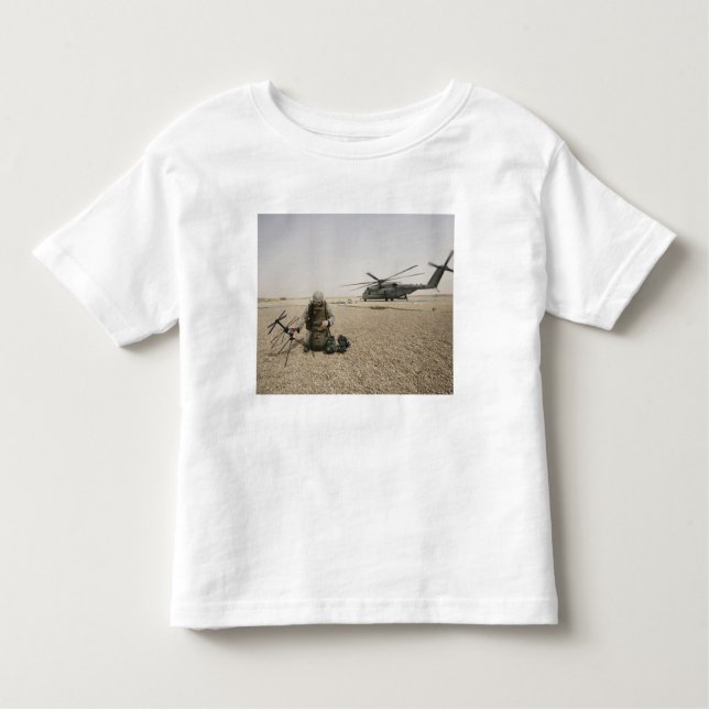 A field radio operator toddler t-shirt (Front)