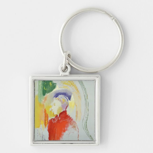 A Figure (w/c on paper) Keychain (Front)