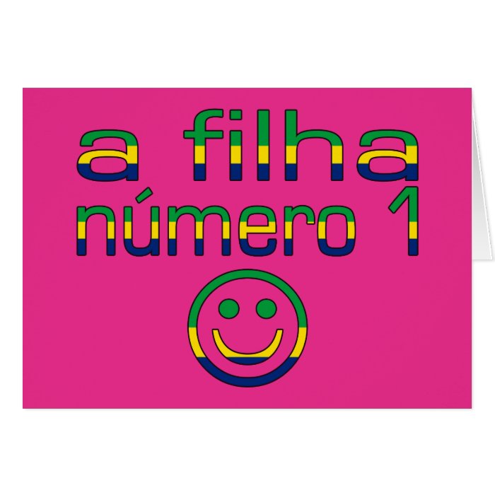A Filha Número 1   Number 1 Daughter in Brazilian Cards