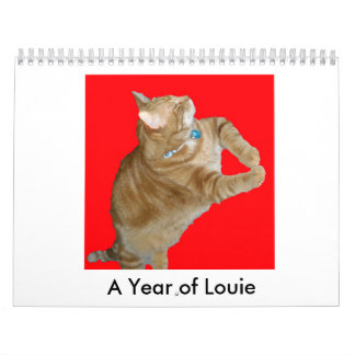 A Fine Fandango ~ A Year of Louie Calendar