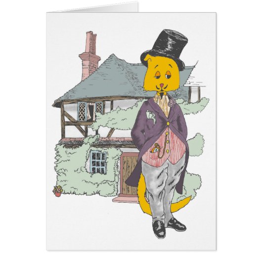 A Fine Feline Card (Front)