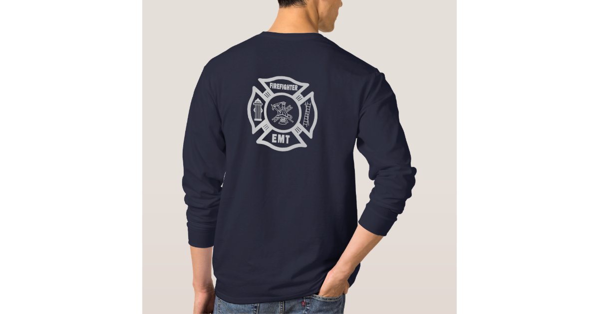 A Fire Dept EMT T-Shirt | Zazzle